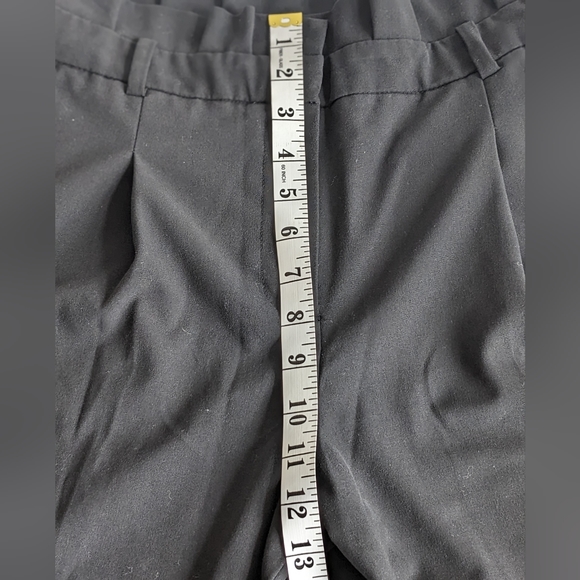 RW&CO Black Paperbag Dress Pants, Size 8 - Picture 4 of 9